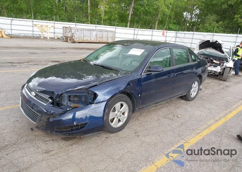 2008 Chevrolet Impala Lt from USA, damaged, VIN 2G1WT58K281330865